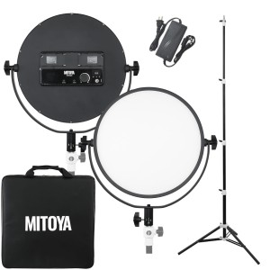 ZESTAW LAMPA PIERSCIENIOWA + STATYW - MITOYA SUN 35W - LAMPA SOFT LED ULTRA SLIM 3200-5600K + TORBA + STATYW PENGUIN MTY-2204FP 230 [cm] - 4 - SEKCJE  | TEL: 666 987 896 | POLSKA DYSTRYBUCJA - GWARANCJA PRODUCENTA
