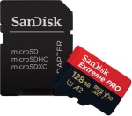KARTA PAMIĘCI SANDISK MICROSDXC 128GB EXTREME PRO UHS-I U3 200/90 MB/s V30 A2 | WPISZ TYLKO KOD "RABAT-5" I KUP O 5,00 ZŁ TANIEJ | GWARANCJA PRODUCENTA