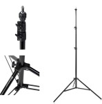 QUADRALITE AIR 260 - STATYW DO LAMP STUDYJNYCH 260CM | TEL: 666 987 896 | WPISZ TYLKO KOD "RABAT-10" I KUP O 10,00 ZŁ TANIEJ |  GWARANCJA PRODUCENTA, ODBIÓR OSOBISTY KRAKÓW FV23%