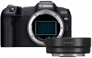 CANON EOS R8 BODY + ADAPTER CANON EF-EOS R | TEL: 666 987 896 | OFICJALNA POLSKA DYSTRYBUCJA - GWARANCJA PRODUCENTA