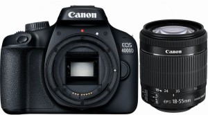 CANON EOS 4000D + 18-55 IS II - OBIEKTYW ZE STABILIZACJĄ OBRAZU (CZARNY) | TEL: 666 987 896 |  OFICJALNA POLSKA DYSTRYBUCJA - GWARANCJA PRODUCENTA