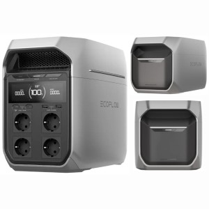 ECOFLOW DELTA 3 PLUS 1024Wh + BATERIA 1024Wh | TEL: 666 987 896 | AUTORZYOWANY SPRZEDAWCA - GWARANCJA 5 LAT - PRZENOŚNA STACJA ZASILAJĄCA