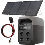 ECOFLOW DELTA 3 1024WH + PANEL 220W | TEL: 666 987 896 | AUTORYZOWANY SPRZEDAWCA - GWARANCJA 5 LAT STACJA / 2 LATA PANEL - PRZENOŚNA STACJA ZASILAJĄCA SKŁADANY PANEL