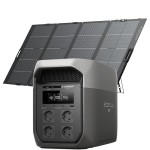  ECOFLOW DELTA 3 MAX 2048 Wh + PANEL 400W NEXT GEN | TEL: 666 987 896 | AUTORYZOWANY SPRZEDAWCA - GWARANCJA 5 LAT STACJA / 2 LATA PANEL - PRZENOŚNA STACJA ZASILAJĄCA 