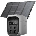 ECOFLOW DELTA 3 MAX PLUS 2048WH + PANEL 400W NEXTGEN | TEL: 666 987 896 | AUTORZYOWANY SPRZEDAWCA - GWARANCJA 5 LAT STACJA / 2 LATA PANEL - PRZENOŚNA STACJA ZASILANIA  2048WH X-FUSION 3000W