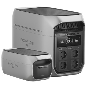 ECOFLOW DELTA 3 MAX PLUS 2048WH + BATERIA 2048WH | TEL: 666 987 896 | AUTORZYOWANY SPRZEDAWCA - GWARANCJA 5 LAT - PRZENOŚNA STACJA ZASILANIA  2048WH X-FUSION 3000W