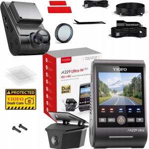 WPISZ TYLKO KOD "RABAT-100" I KUP O 100,00 ZŁ TANIEJ | VIOFO A229 ULTRA-W 2CH - 4K + 4K - HDR - GPS - WI-FI - BLUETOOTH | TEL: 666 987 896 | POLSKA DYSTRYBUCJA - GWARANCJA PRODUCENTA - REJESTRATOR KAMERA SAMOCHODOWA