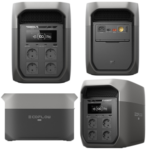 ECOFLOW DELTA 3 MAX 2048 Wh  | TEL: 666 987 896 |  AUTORZYOWANY SPRZEDAWCA - PRZENOŚNA STACJA ZASILANIA 2048 Wh UPS 2400W / 4800W