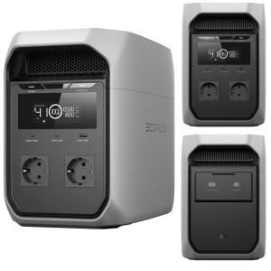 ECOFLOW DELTA 3 CLASSIC 1KWH 3600W | TEL: 666 987 896 | AUTORZYOWANY SPRZEDAWCA - GWARANCJA 5 LAT - PRZENOŚNA STACJA ZASILANIA  1024WH 1800W 3600W