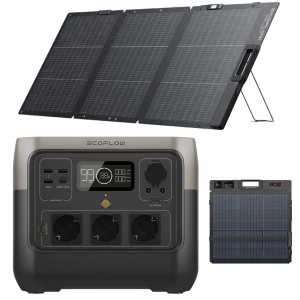 ECOFOLW RIVER 2 PRO 768Wh 800W + PANEL 160W NAJNOWSZEJ GENERACJI | TEL: 666 987 896 |  AUTORYZOWANY SPRZEDAWCA - GWARANCJA 5 LAT STACJA / 2 LATA PANEL - PRZENOŚNA STACJA ZASILAJĄCA