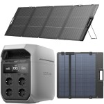 ECOFLOW DELTA 3 PLUS 1024Wh + PANEL 220W | TEL: 666 987 896 | AUTORYZOWANY SPRZEDAWCA - GWARANCJA 5 LAT STACJA / 5 LAT PANEL - PRZENOŚNA STACJA ZASILAJĄCA UPS