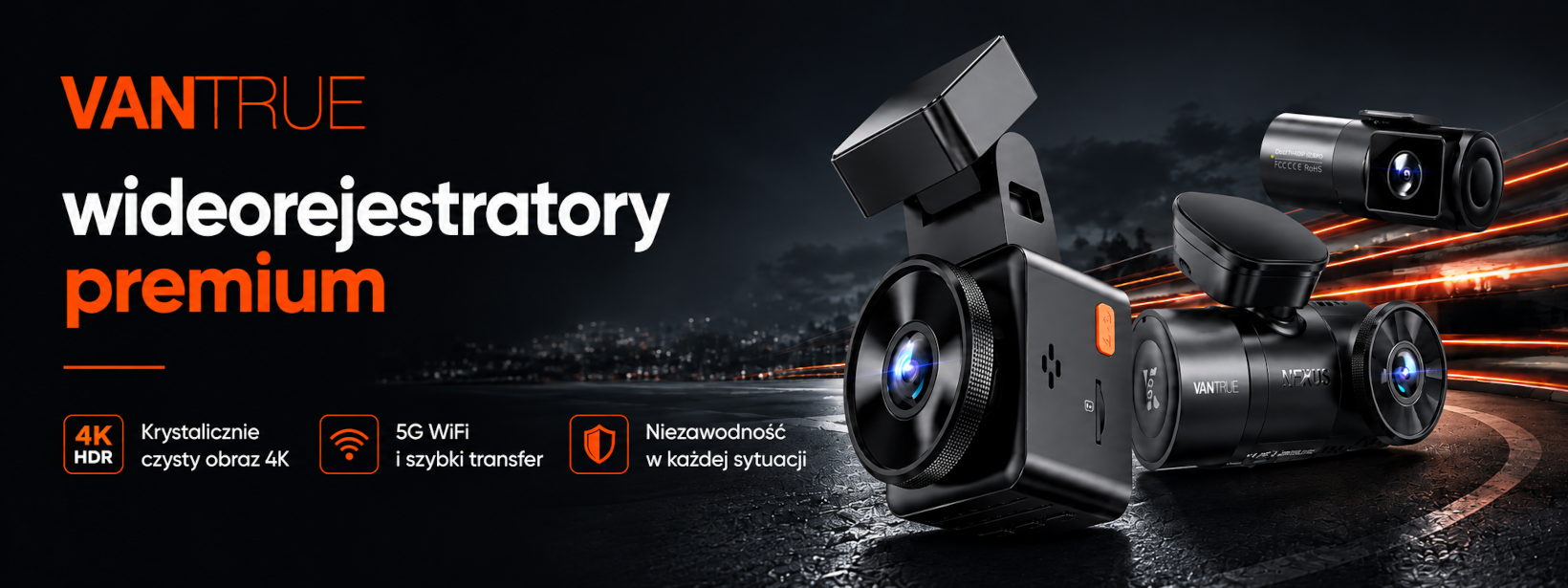 Wideorejestratory Vantrue
